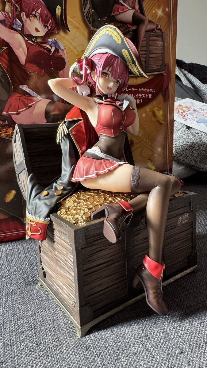 st41ker's tweet photo. Finally. Horny pirate 🏴☠️ @houshoumarine #Hololive #DesignCOCO https://t.co/urH191Qvit
