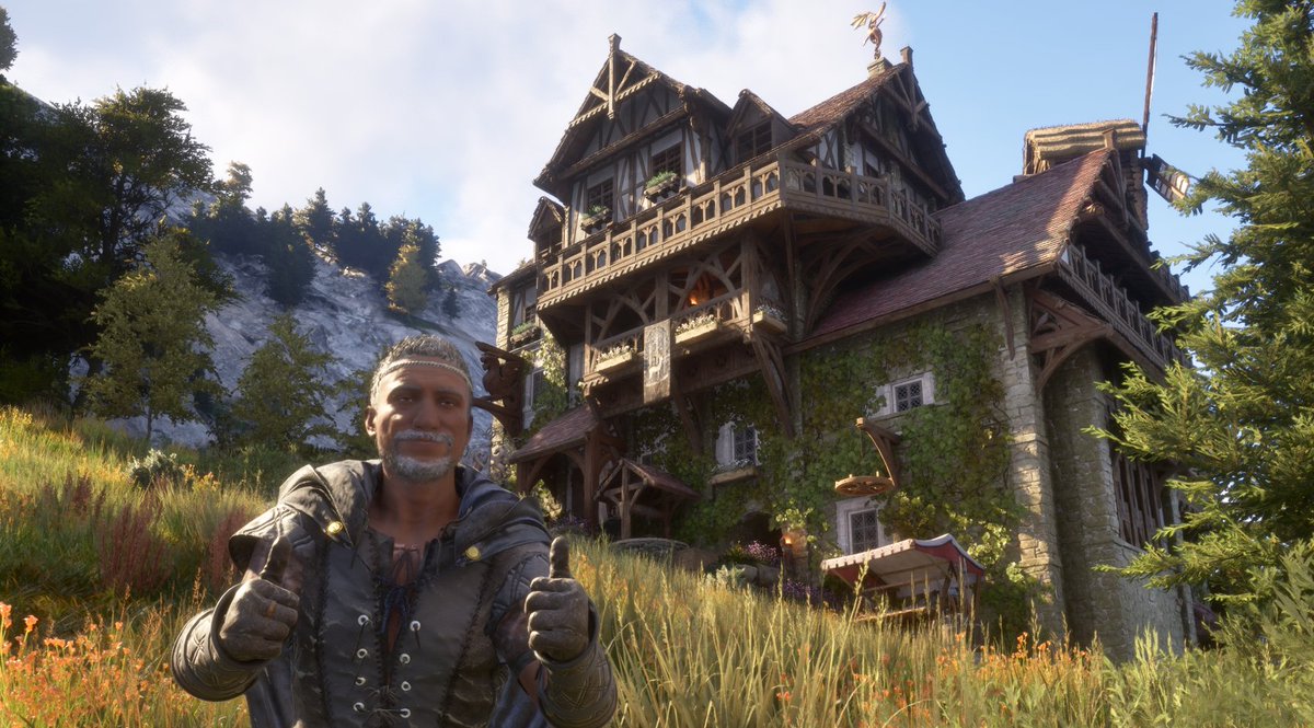 PlayPaxDei's tweet image. We always love it when players share their own building!
Share your creations in the comments; we’d love to see your creativity!
#PaxDei #PlayerHousing #HomeDesign #GameDecoration #SandboxMMO #PlayerCreativity #BaseBuilding