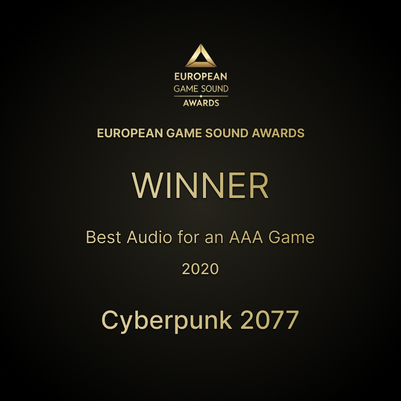 egsawards's tweet photo. 🏆 Best Audio for an AAA Game – WINNER (2020, COVID Special Edition)
#EGSA #GameAudio https://t.co/rmHhPprnnu
