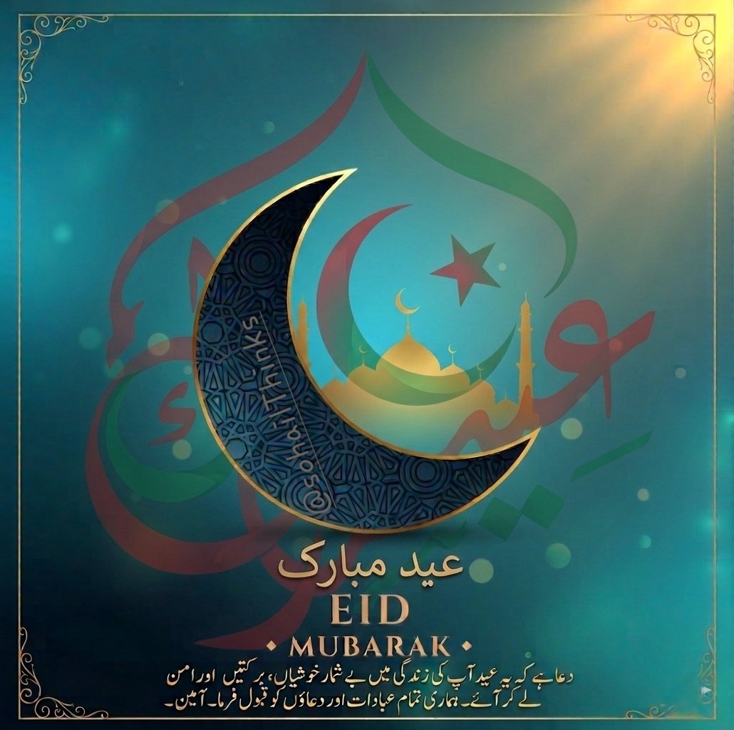 sohailThinks's tweet photo. Eid Mubarak https://t.co/Gb1RvYsDTg