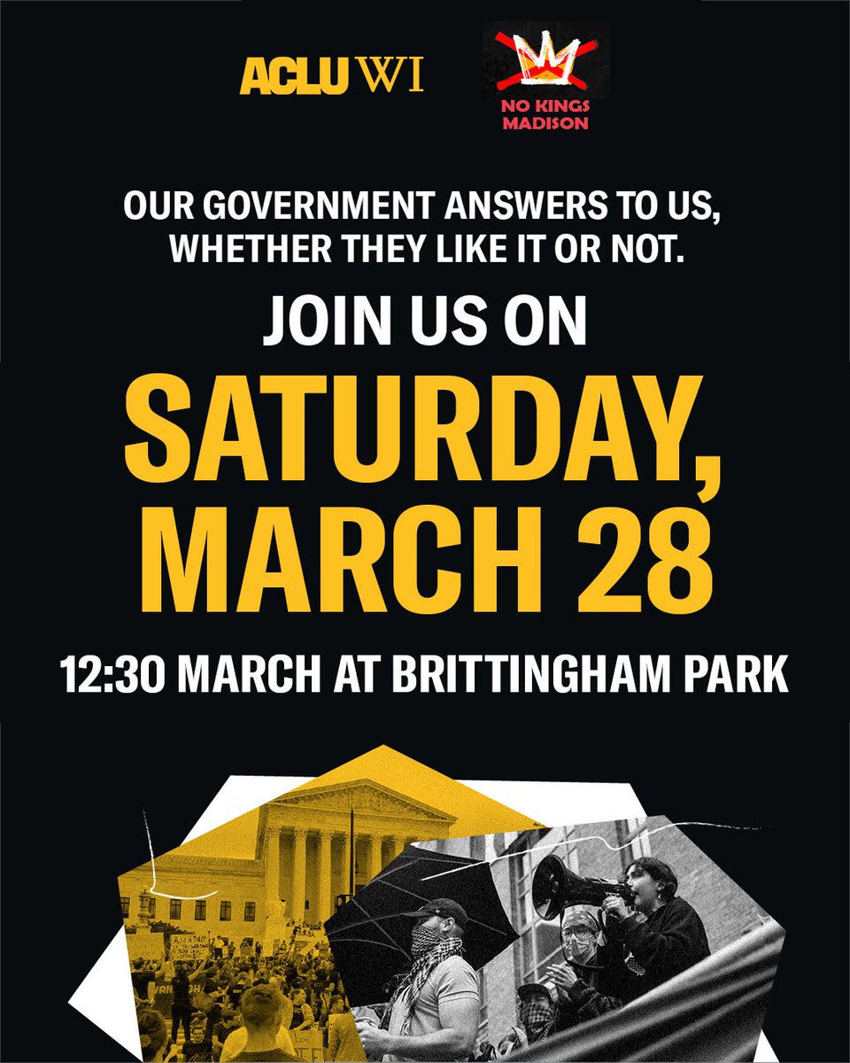ACLU of Wisconsin tweet media