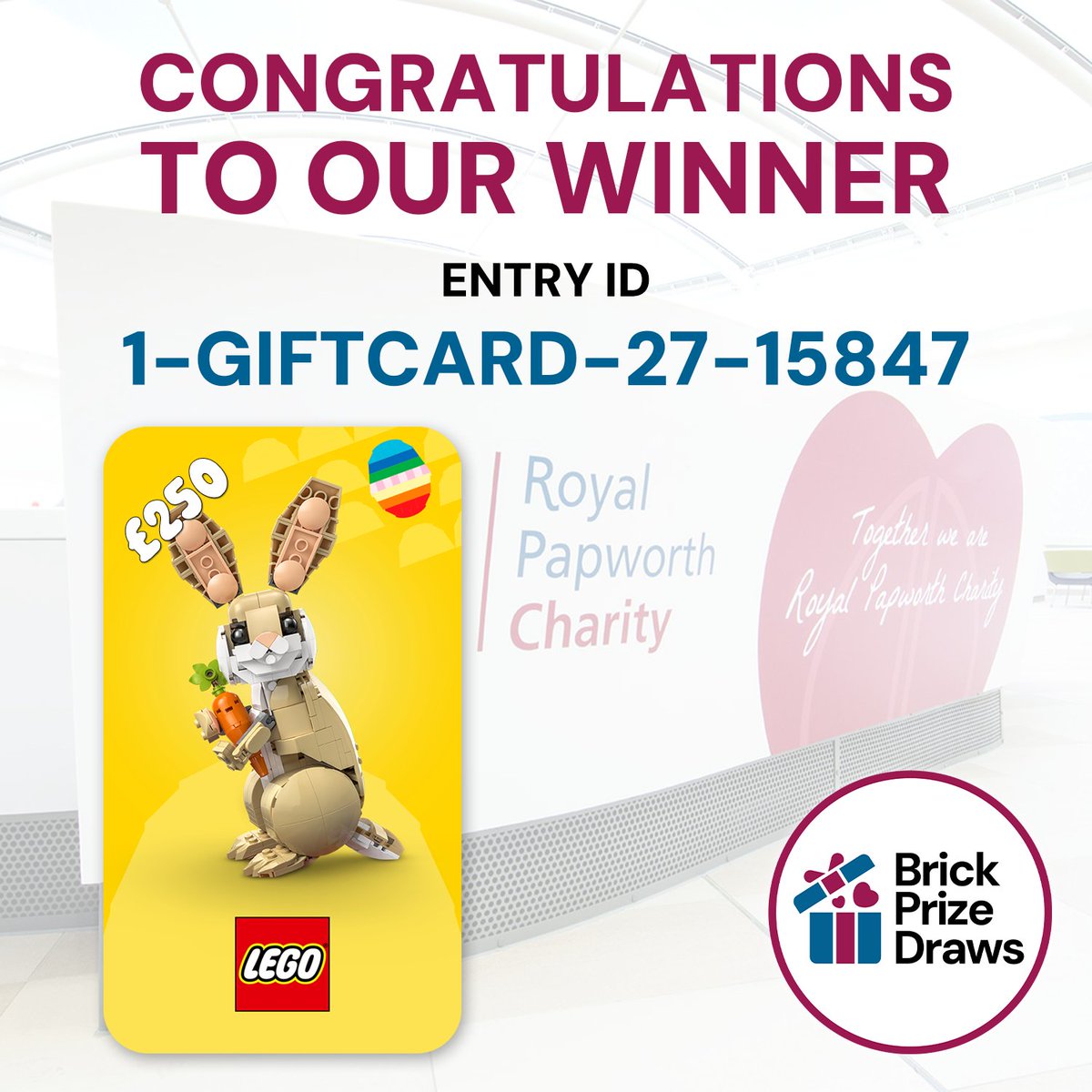 Brick Prize Draws UK tweet media