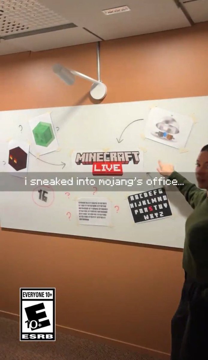 highkeyhateme's tweet image. mojang did a RLY good job at making these teasers cryptic this time, heres my #minecraftlive theories:

-Sulfur, used as crop growth accelerator
-New slime, eats blocks to spit them out with slime properties or maybe combines properties ie ice properties on any block???