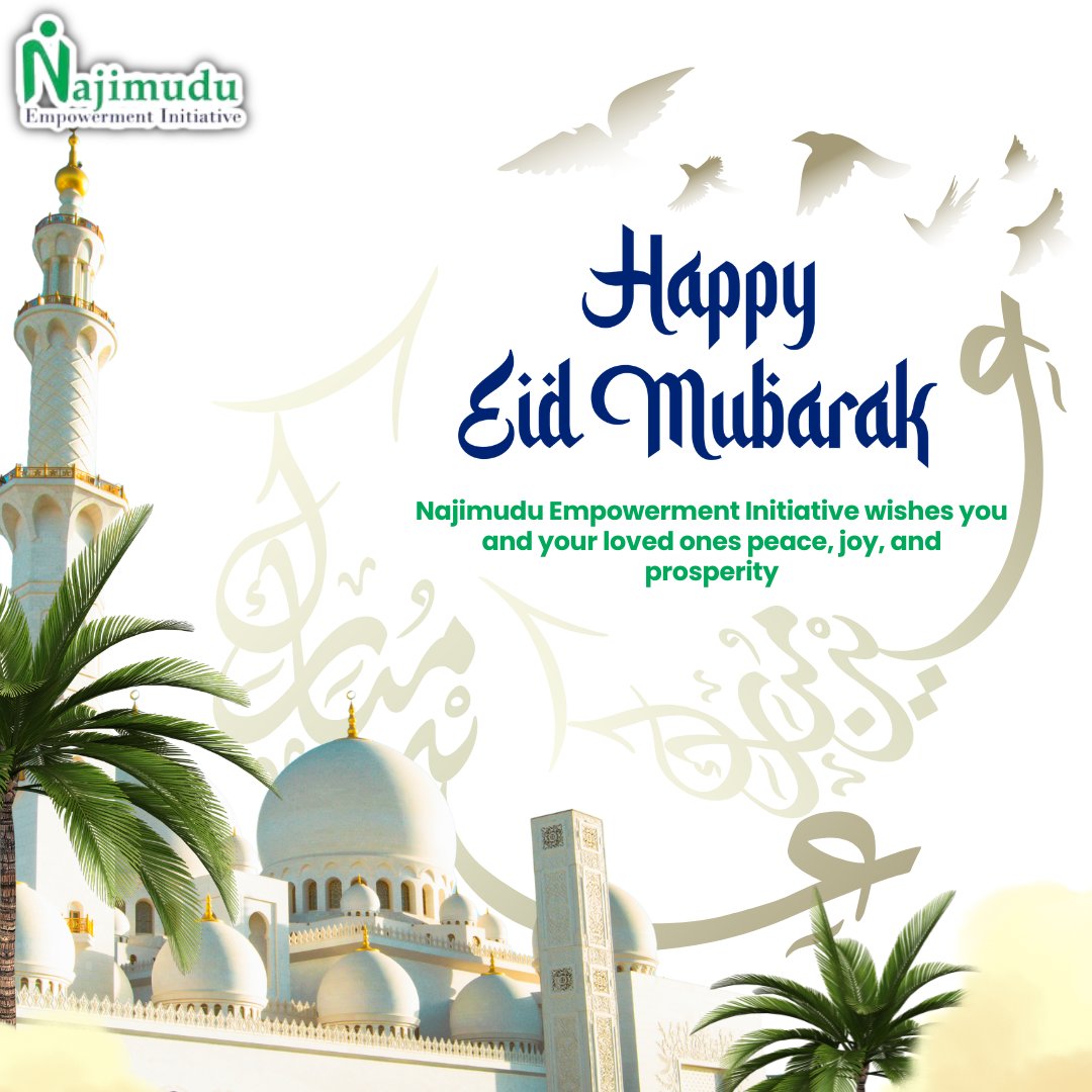 Najimudu_'s tweet image. Eid Mubarak! 🌙

Najimudu Empowerment Initiative extends heartfelt wishes to all our partners, communities, and supporters. May this Eid bring peace, renewed hope, and strength to continue building empowered, resilient communities together

#eidmubarak
#Ramadhan