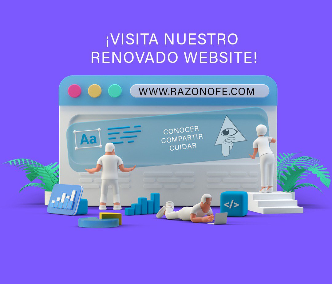 Razón o fe tweet media