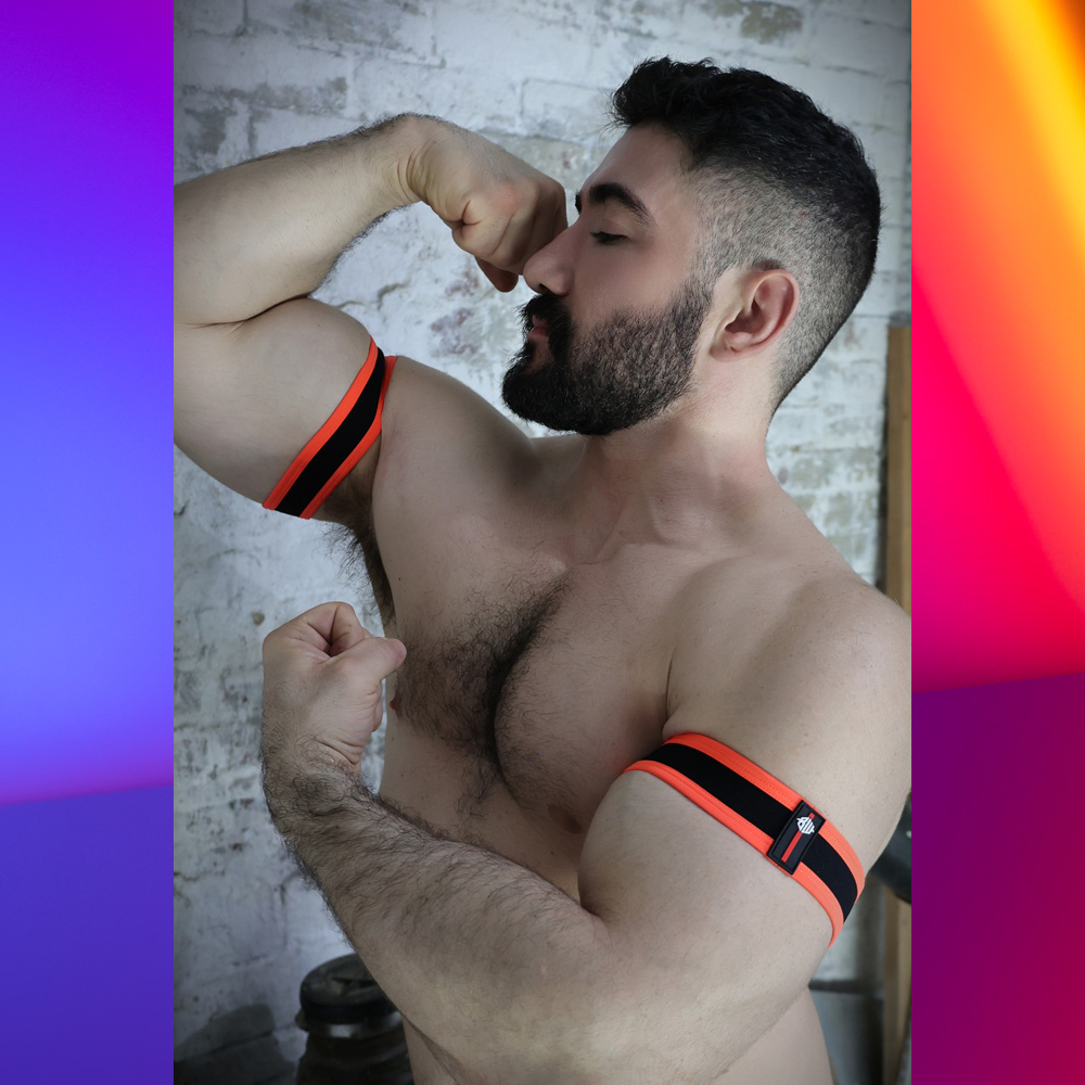 breedwellgear's tweet photo. It's National Bicepsual Visibility Day! https://t.co/ryYkFzIshg

#afterdark
#armbands
#neonorange
#breedwell
#breedwellgear https://t.co/Rndfsv8oRj