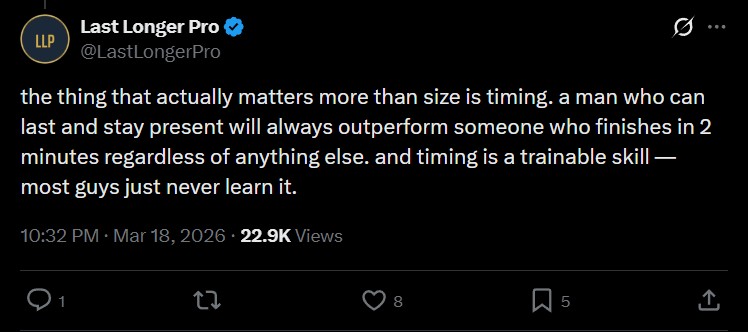 Last Longer Pro tweet media