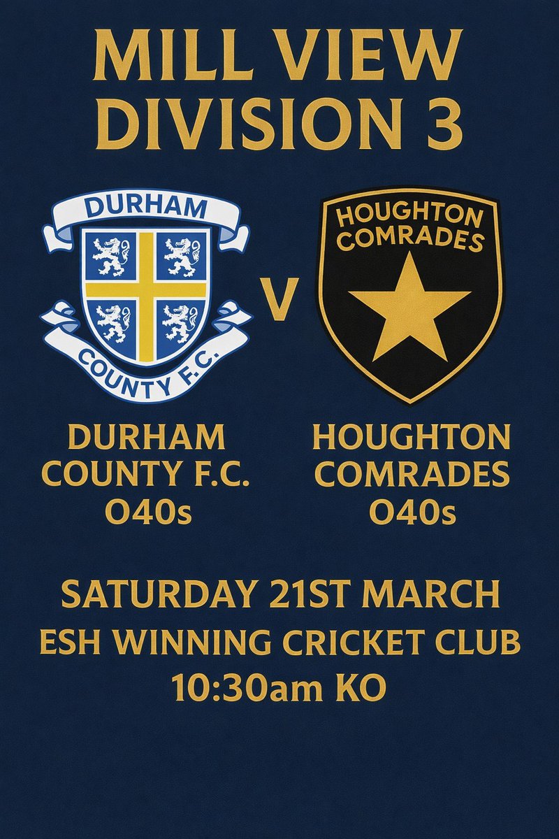 Durham County FC O40s tweet media