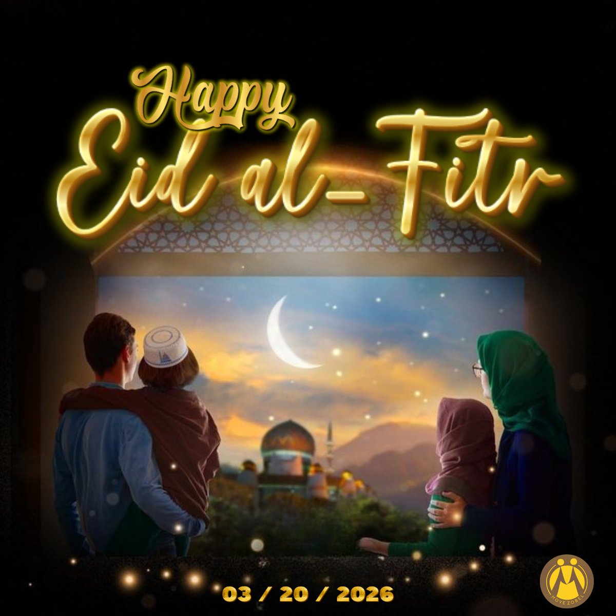 zobelmove's tweet photo. As Ramadan comes to an end, Muslims celebrate 𝗘𝗶𝗱 𝗮𝗹-𝗙𝗶𝘁𝗿. 🕌 It is a time to honor faith, gratitude, generosity, and togetherness after a month of devotion. https://t.co/Wpwubs7JxB