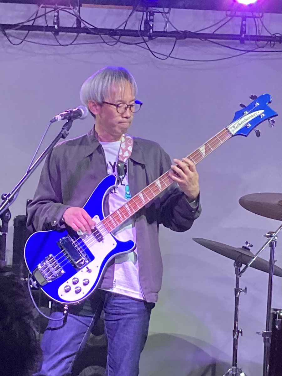 nobedforBJ's tweet photo. 本日は、リッケン率の高いライブでした https://t.co/Ae1DX1sK72
