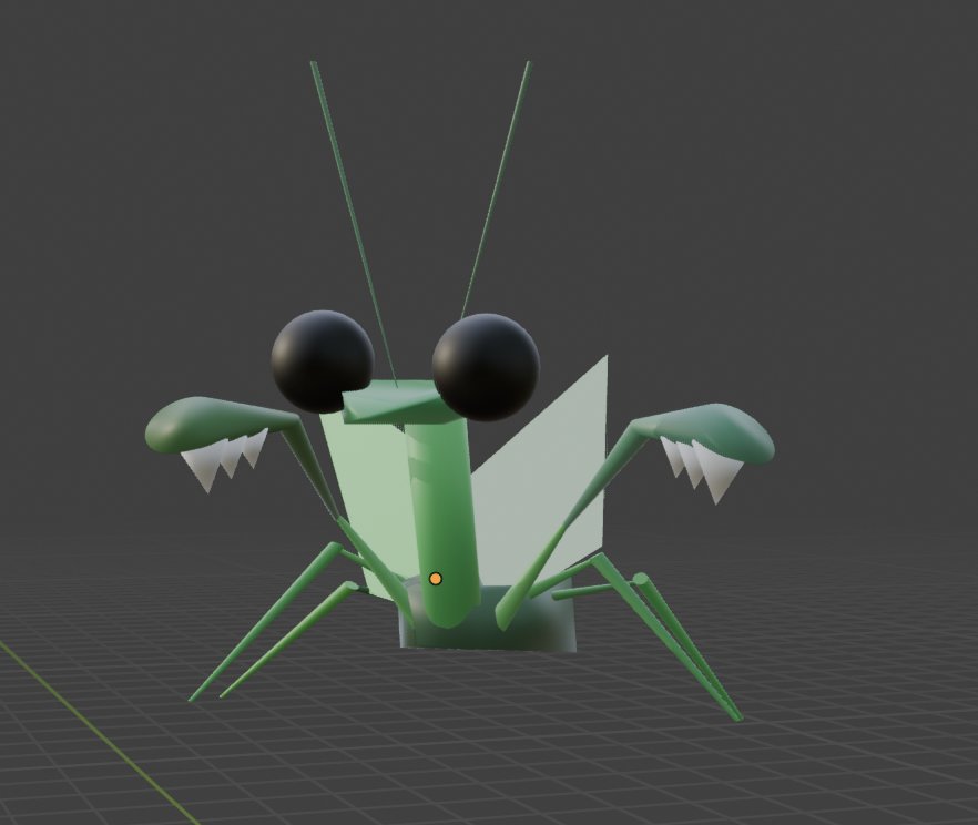 カマキリの口器を3Dで再現した動画が大反響