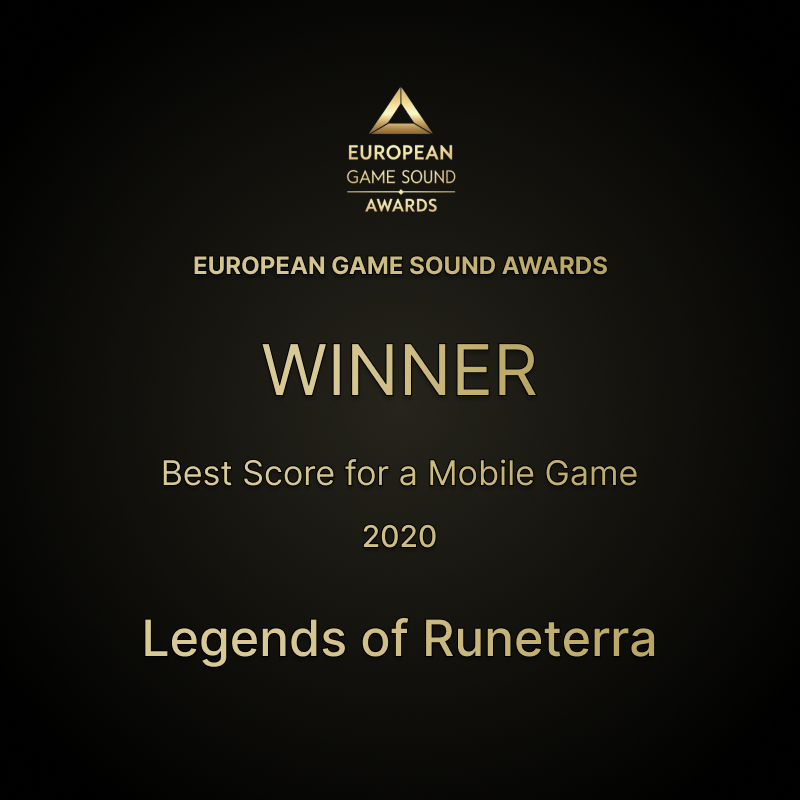 egsawards's tweet photo. 🏆 Best Score for a Mobile Game – WINNER (2020, COVID Special Edition)
#EGSA #GameAudio https://t.co/cYz4QeVhAB