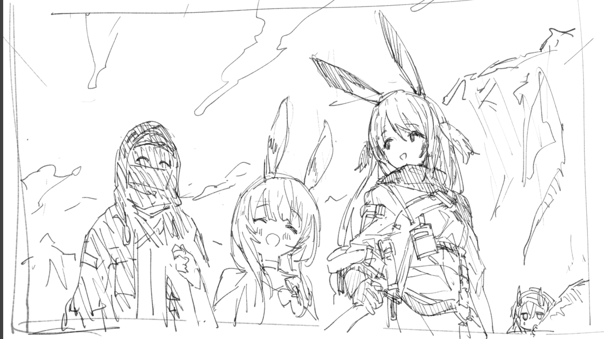 さわやか鮫肌_健全絵用 tweet media