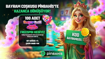 asdflmnhjg's tweet photo. 📣 SUGAR RUSH SUPER SCATTER FREESPIN KODUYLA BU BAYRAM DA DEV KAZANÇLAR PİNBAHİS'TE SENİ BEKLİYOR! 🍬

🍬 20 Mart 14.00 ile 19.00 arasında en az 1.000 TL yatırımı olan ve kodu aktif eden üyelerimiz 2 TL değerinde 100 adet freespin kazanıyor! https://t.co/7bsAWvnJH1