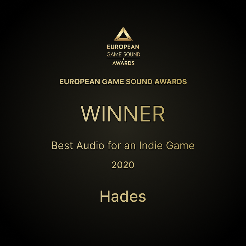 egsawards's tweet photo. 🏆 Best Audio for an Indie Game – WINNER (2020, COVID Special Edition)
#EGSA #GameAudio https://t.co/nOpFUWtRs4