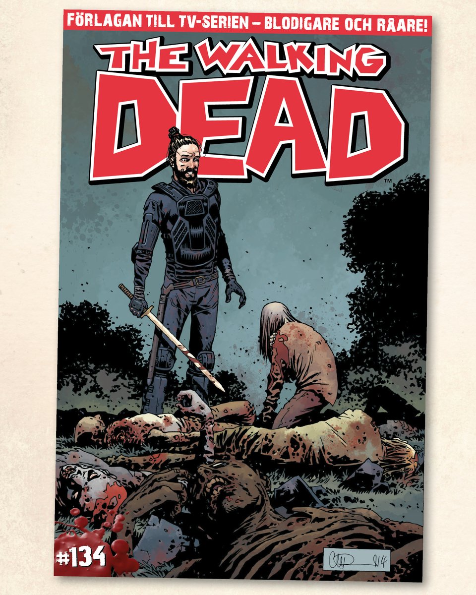 ApartForlag's tweet image. Nu finns #TheWalkingDead  #134 på @readly .
#Resumé: När Jesus är på inspektion vid Hilltops norra gräns får han veta att en i patrullen inte synts till sedan i morse. Han ger sig ut tillsammans med en grupp för att leta efter den saknade mannen när de blir brutalt attackerade.