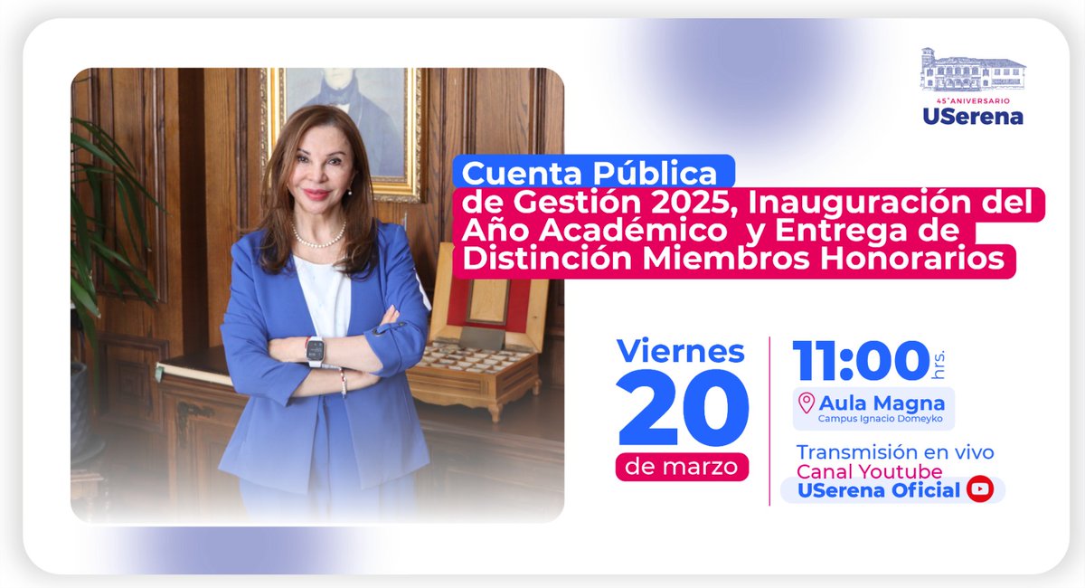 U. de La Serena tweet media