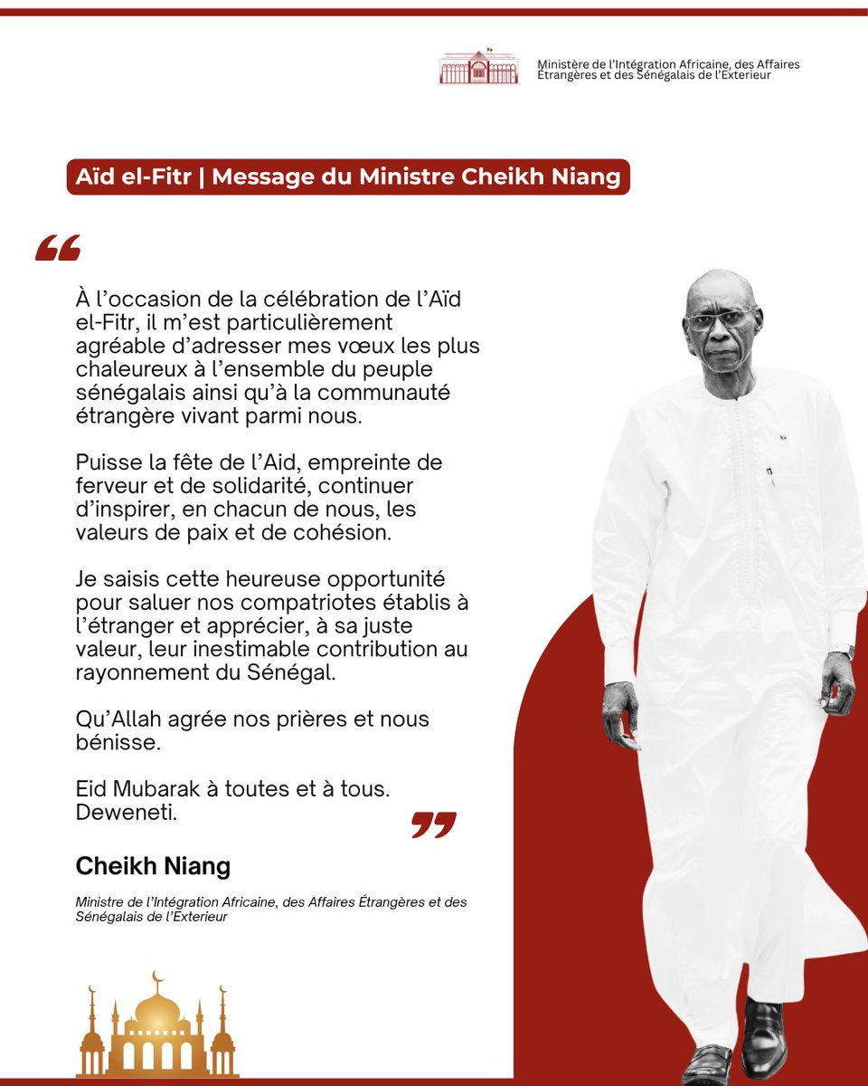 Min. Intégration Africaine & Affaires Étrangères tweet media