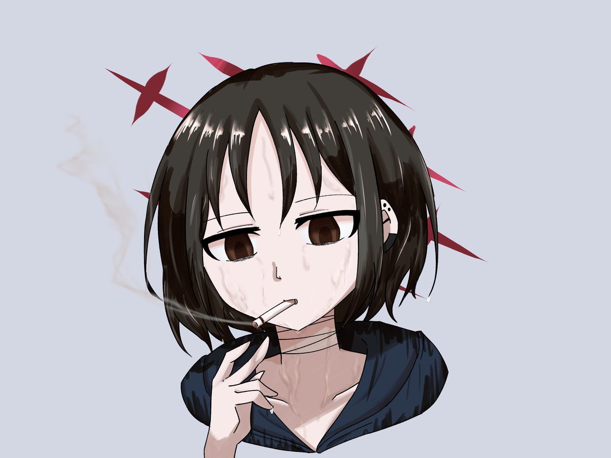「最近綺麗めな絵が多めでなんかフォロワーを騙してる気がして申し訳なくなってきたけど」|ツチノコのイラスト