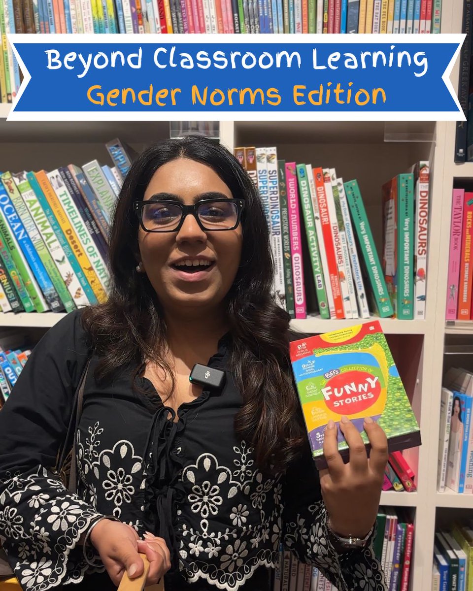 kunzum's tweet image. In Part 2 of #BeyondtheClassroom, we're focusing on teachers getting books from #Kunzumbooks to talk about #GenderNorms with their children. 

Watch to see how the books they choose are helping them! 🎬👀

 #childrensbooks #teachers