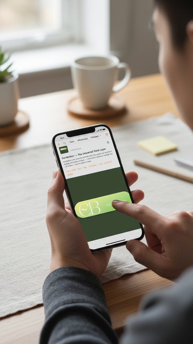 EarnButton tweet media