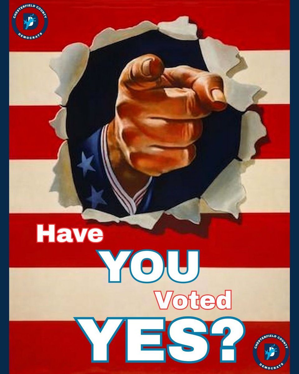 ChesDemsVA's tweet image. DON’T LET THEM SILENCE YOUR VOICE.
Other states are redrawing the maps to favor one party.
Virginia has the power to fix the math.

🗳️ VOTE YES to take back our seats.

VOTE BY APRIL 21ST
chesterfielddems.org/vote
#VirginiaVotes #FairMaps #VADems #2026Midterms