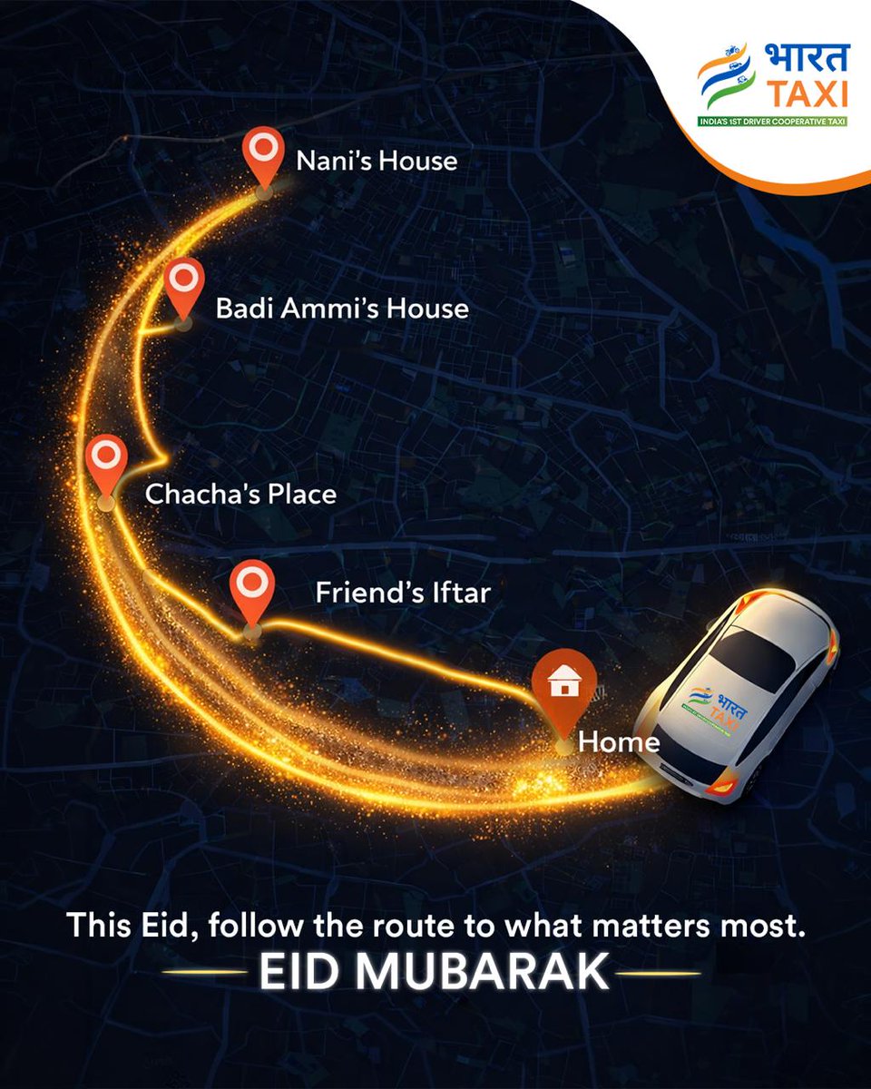 coopbharattaxi's tweet image. This Eid, enjoy the comfort of the backseat while Bharat Taxi takes you to the places that mean the most.

Download now: bharattaxiuse.onelink.me/JYCy/37u8i7n3

#EidMubarak #BharatKiApniTaxi #Downloadnow #Topicalspot #Eid2026