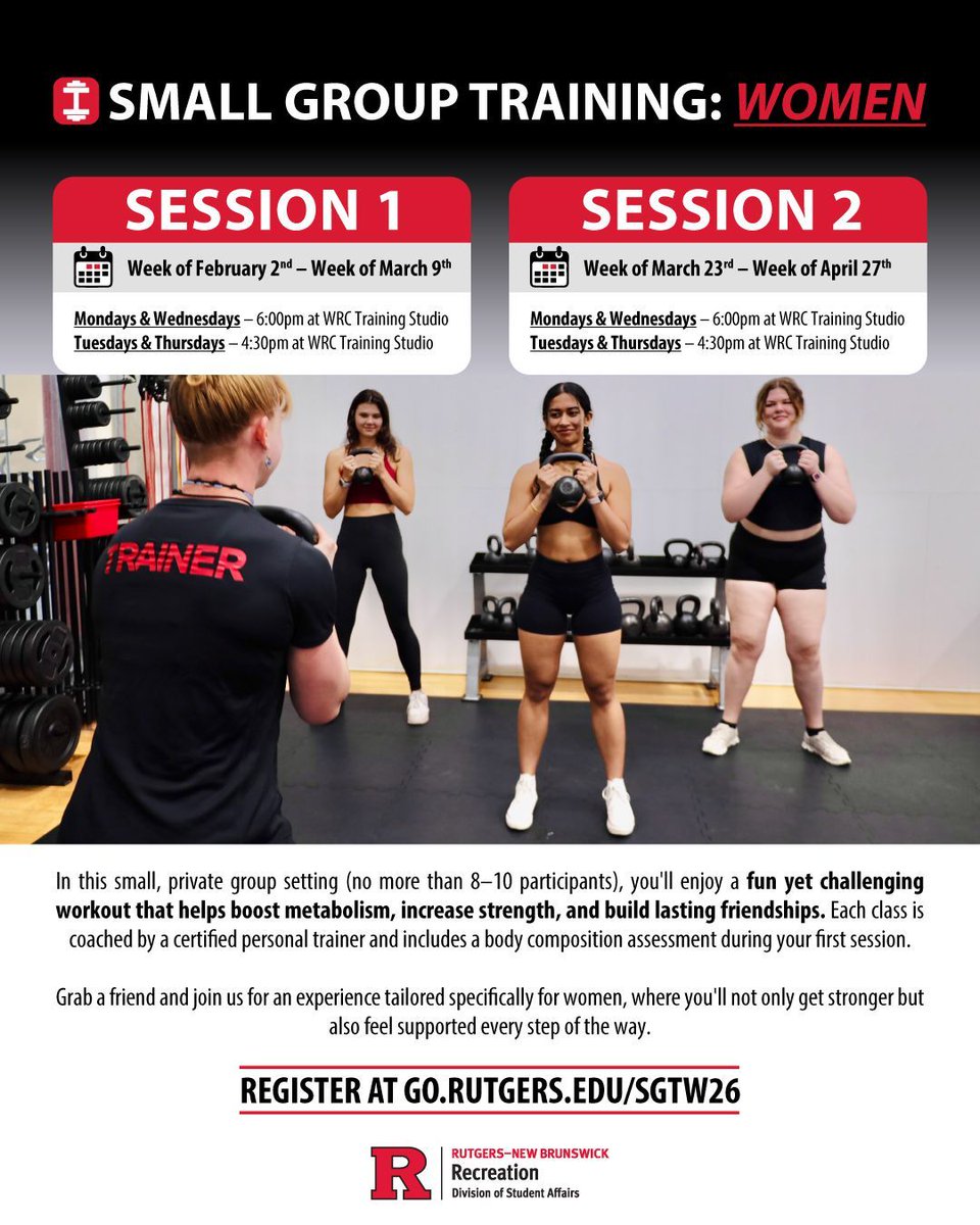 Rutgers Recreation tweet media