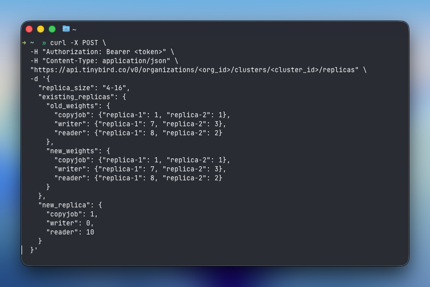Tinybird tweet media