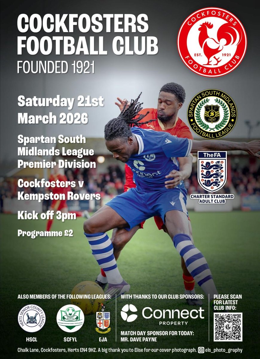 Cockfosters FC tweet media