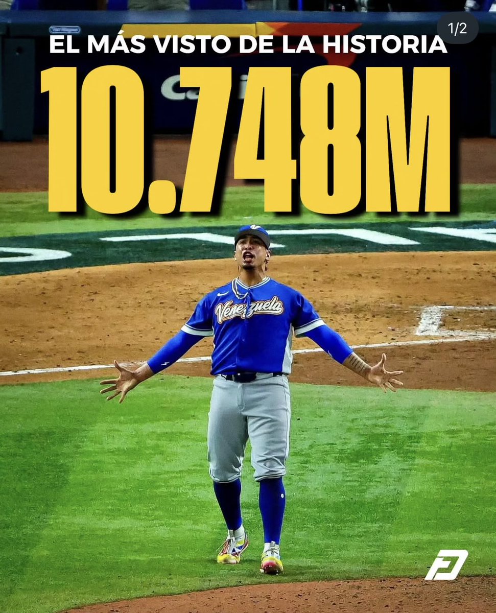 jpgechele's tweet photo. Hey @MLB and @WBCBaseball hear me out:

A halftime show and you’ll beat the @NFL 

Just saying… https://t.co/tv0UXImN4F