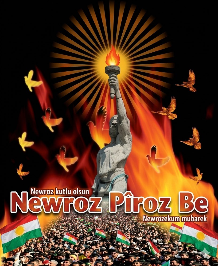 🔥Newroza we pîroz be