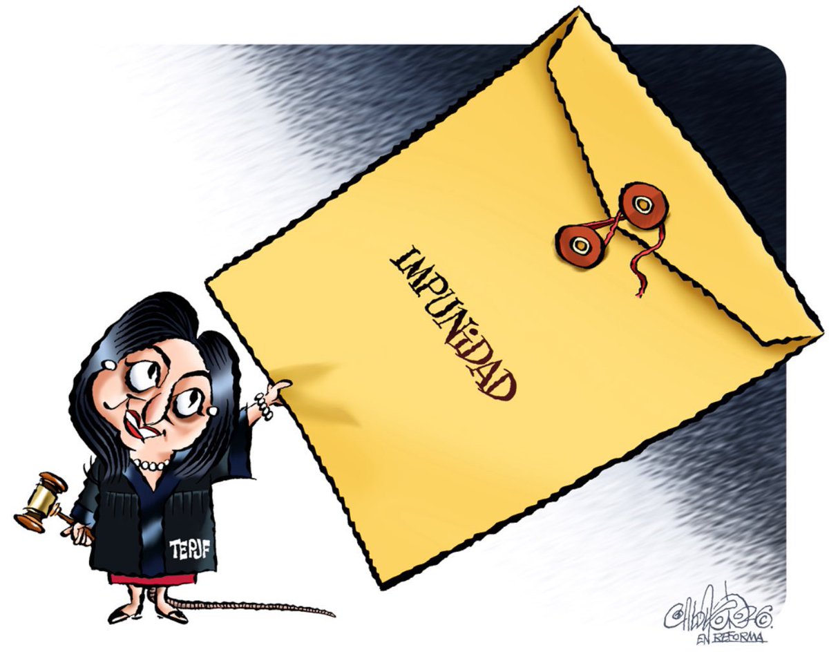 “Cuando le vengan con el cuento de que en Méx se respeta la libertad de expresión, no se olvide que en este país fue exonerado el hermano de un presidente que apareció recibiendo en secreto fajos de billetes en sobres amarillos, y en cambio, el medio de comunicación y el