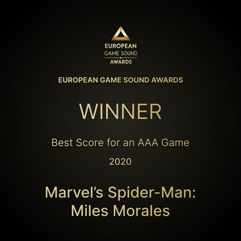 egsawards's tweet photo. 🏆 Best Score for an AAA Game – WINNER (2020, COVID Special Edition)
#EGSA #GameAudio https://t.co/N5RolbYDiT