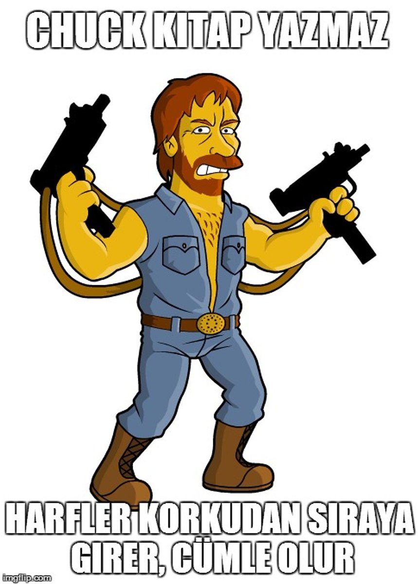 86 yaşında hayatını kaybeden Chuck Norris, internet dünyasının mizah konularından biriydi.

Chuck Norris için yapılan bazı espriler

Chuck Norris hayatında sadece bir seferliğine dublör kullandı. Çünkü o sahnede ağlaması gerekiyordu. 
 
Chuck Norris tam dolu bir silahla Rus