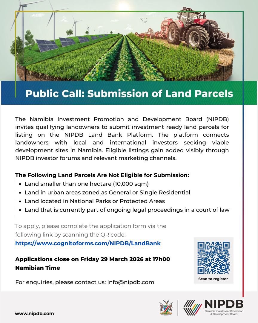 Namibia Investment Promotion & Development Board tweet media