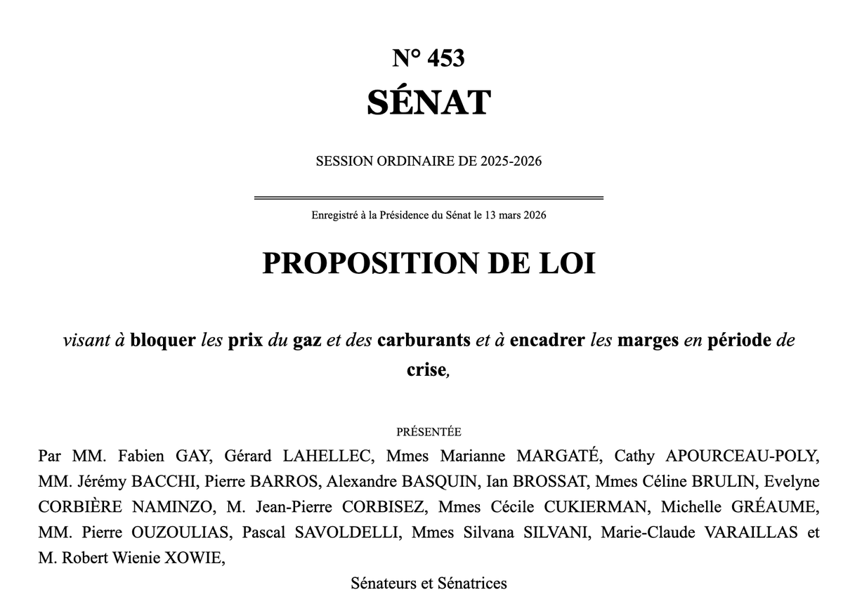Sénateurs CRCE-K tweet media