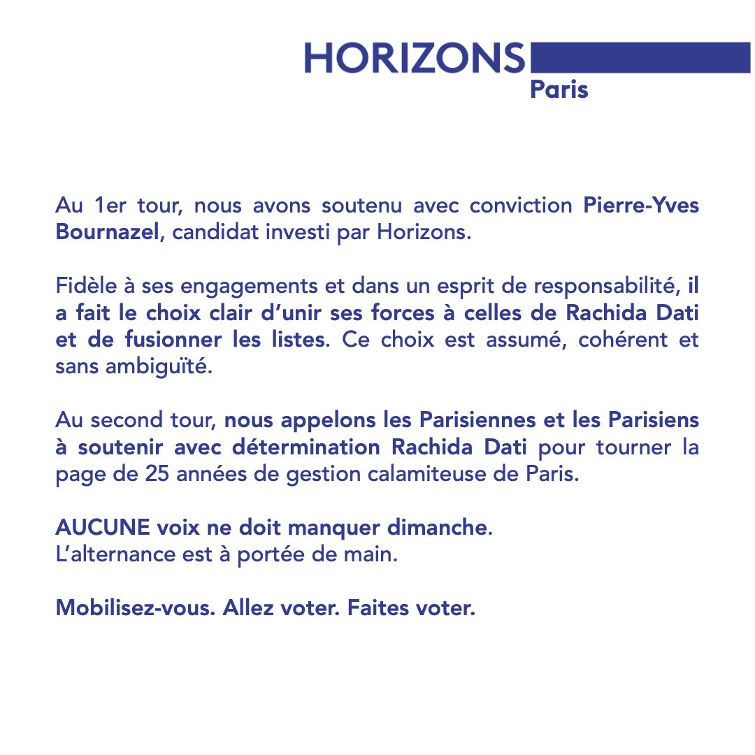 Horizons Paris tweet media