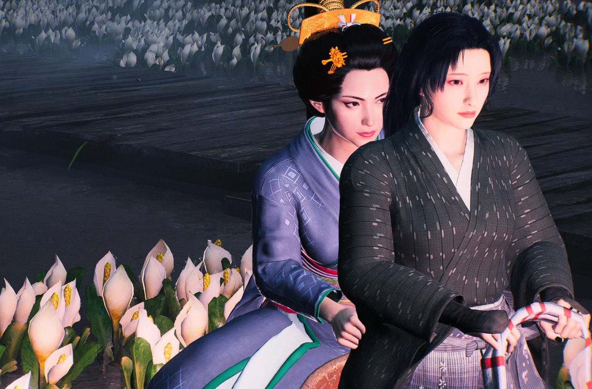 #ローニンはなまつり
 #ライズオブローニン
 #riseoftheronin
春らしくないですけど滑り込みです篤姫様が華なので問題ないカナ⁉️（特大解釈滑り込み）