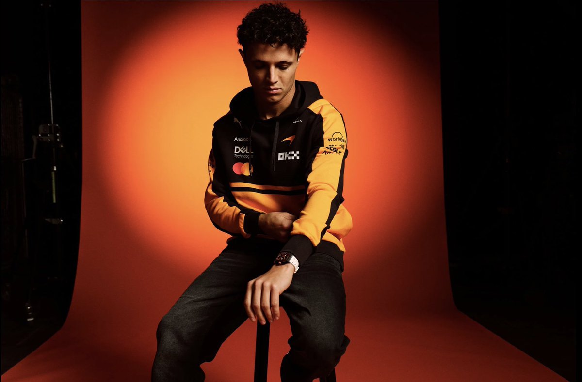 NorrisFiles's tweet photo. 📸 | Nuevas fotos de Lando para McLaren x Puma! 🧡 https://t.co/splHbosR14