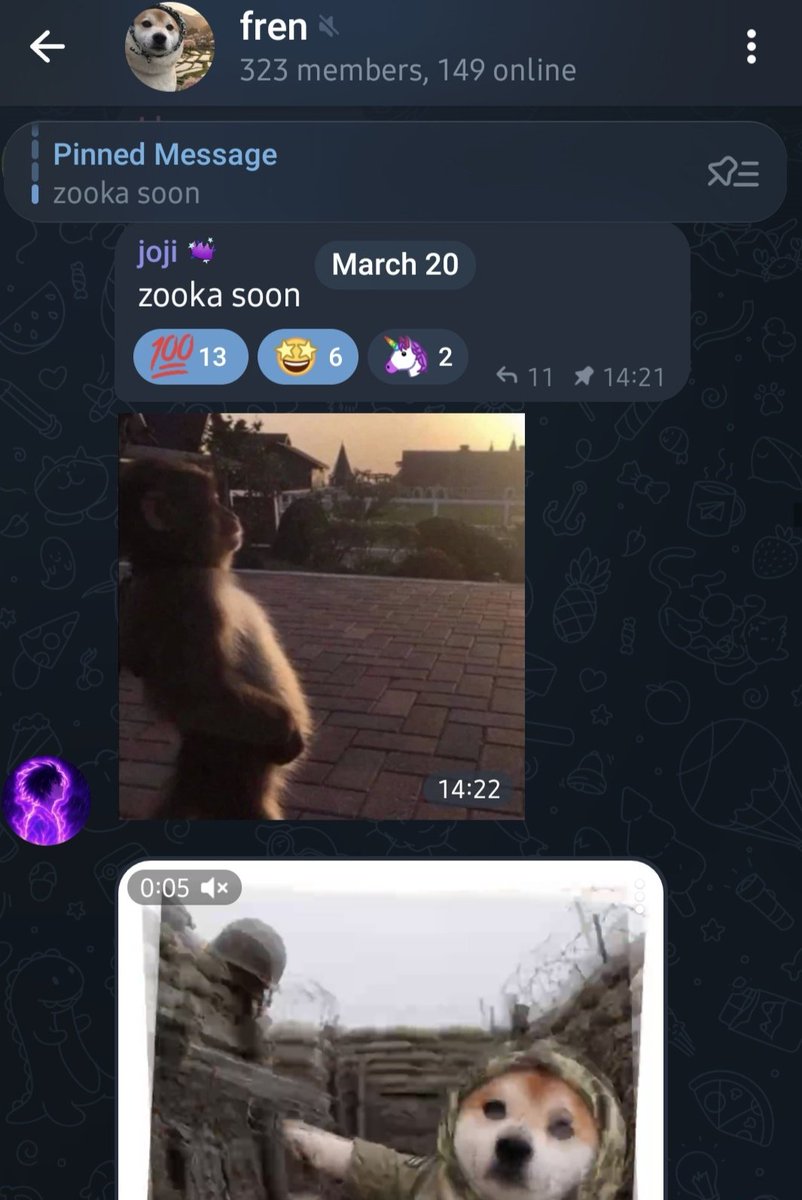 So the 🐐 <a href="/metaversejoji/">joji</a> just posted this in the $fren tg and he's never written anything there since he joined

Fyi he is the top holder of fren

TG
T.me/SayHelloFren 

FqV9fmCVVCpfstxrG5HHkJpdt3xjn9EQn5WY1uAypump