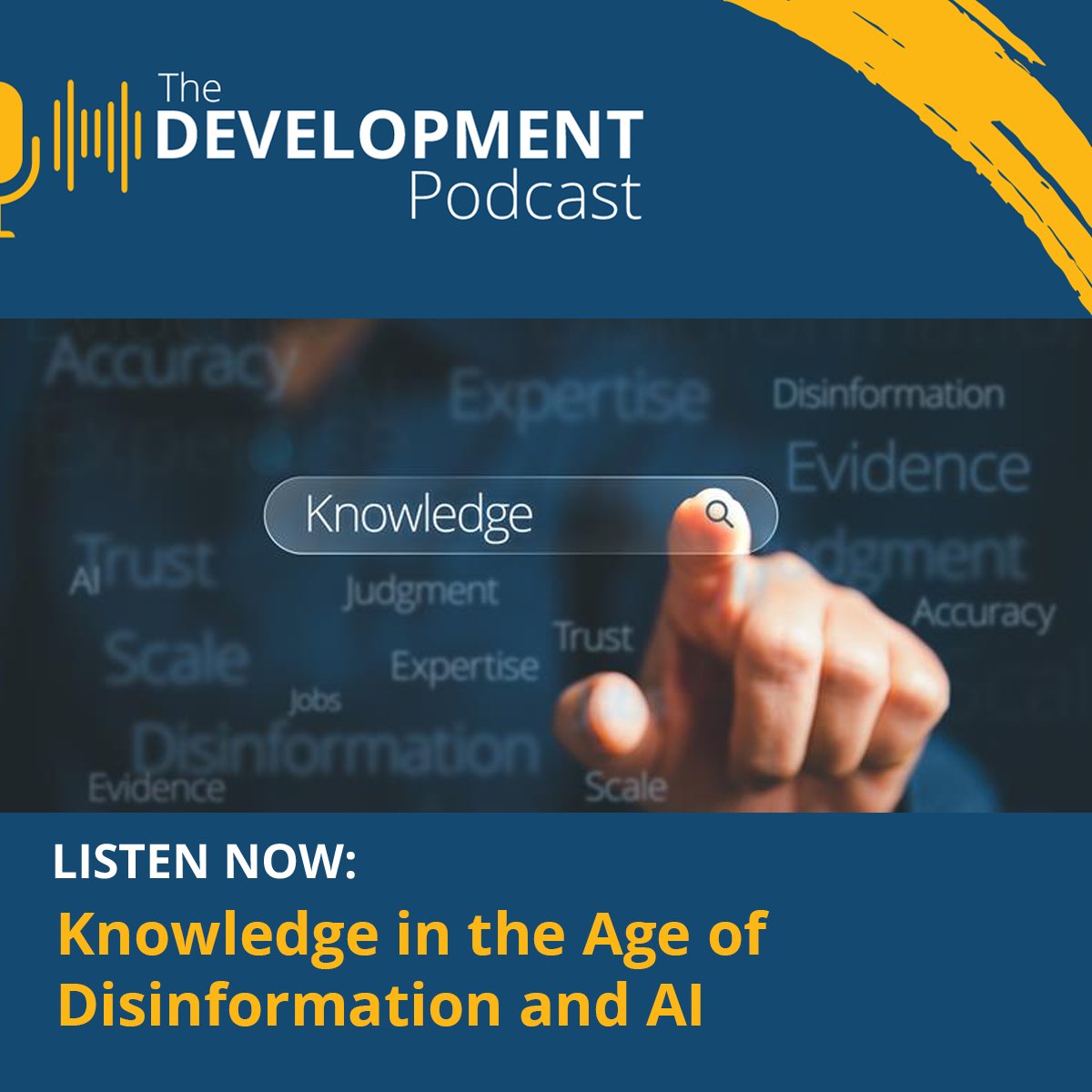 This #DevelopmentPodcast episode takes you inside the world of AI, deepfakes, and information overload. Under that light, what does knowledge really mean?
🎧Hear from <a href="/WorldBankGroup/">World Bank Group</a> <a href="/Paschald/">Paschal Donohoe</a> Managing Director how knowledge helps create jobs.
wrld.bg/BglA50YtBu6