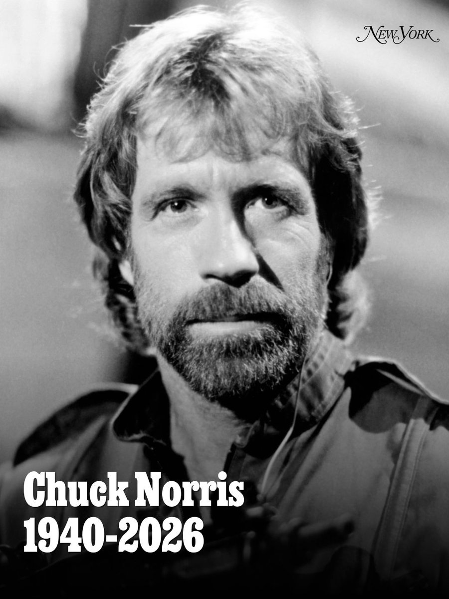 Chuck Norris, the martial artist and action star, has died at the