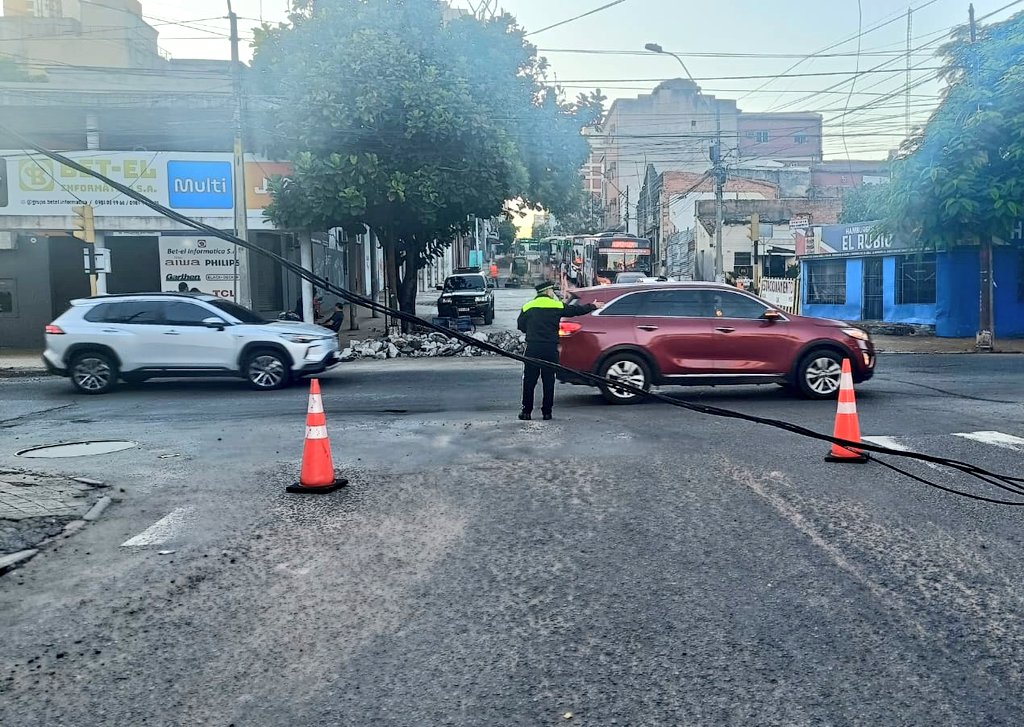 Tránsito Asunción tweet media