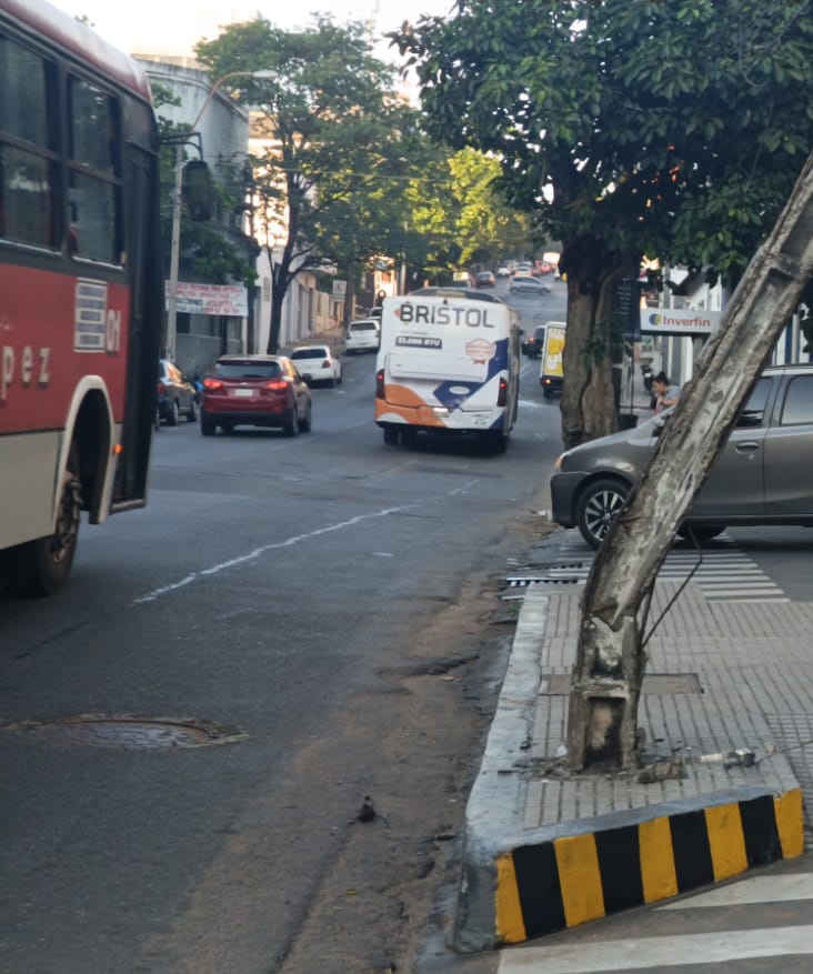 Tránsito Asunción tweet media