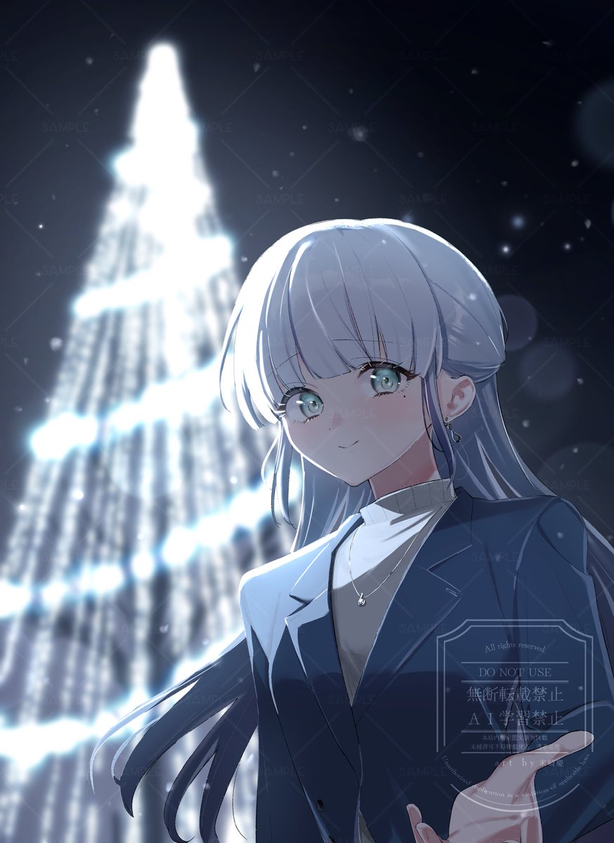 kei___bo's tweet photo. ノクトさん(@Nox_nightM)からのご依頼で、
「君と見た光、私だけが見た電飾」の表紙イラストを描かせていただきました！
ありがとうございました️️！⟡.· https://t.co/lEP7Q5sz7G