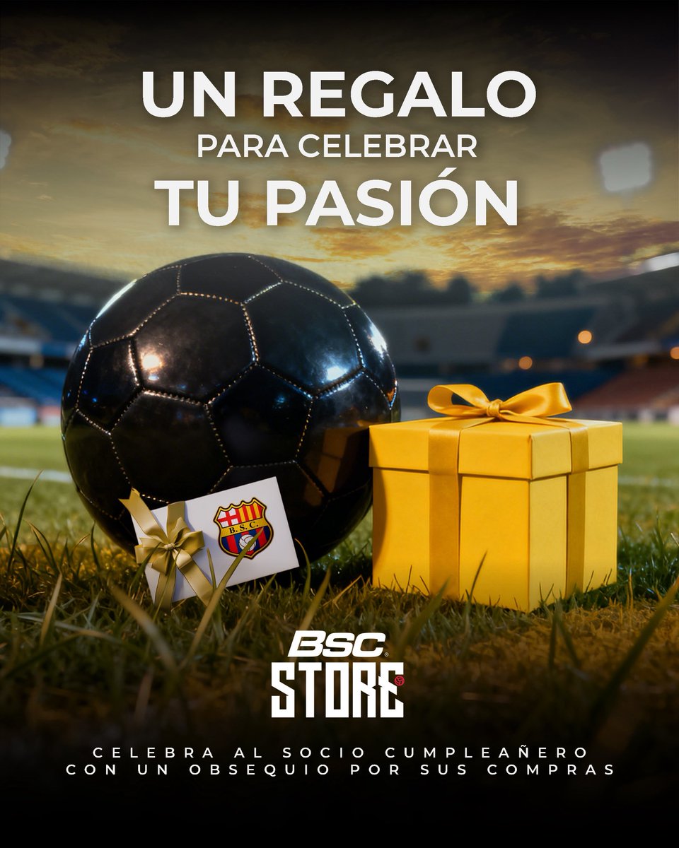BSCSTOREoficial's tweet photo. 🎂 Un mes, un detalle especial
Disfruta tu beneficio como @sociosbsc en el #BSCStore 💛

#BarcelonaMiPasión https://t.co/TPaVBiOgzZ