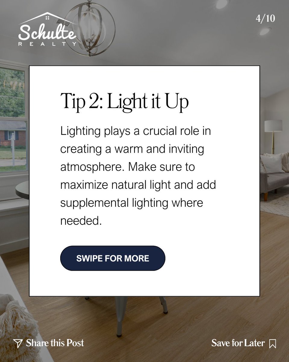 LSchulteREALTOR's tweet photo. Ready, set… let’s get your home SOLD!!!

*continuing thread*

#homesellingtips #realestatetips #sellmyhome #listingtips #homepreparation https://t.co/Yb9OWZHyvn