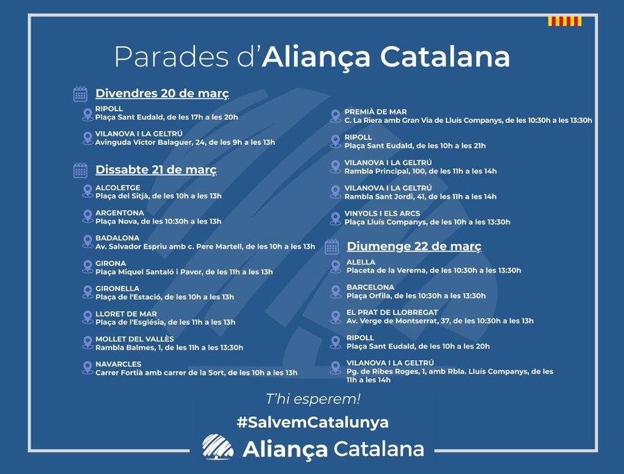 Aliança Catalana-La Selva tweet media