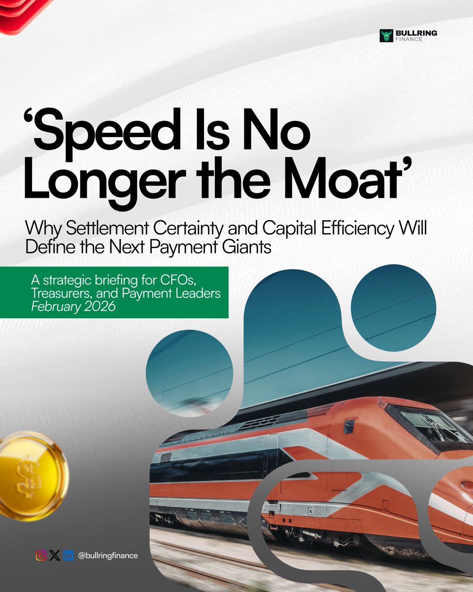 Speed is no longer the moat in payments.

Real-time is everywhere.
What matters now is settlement certainty and capital efficiency.
Key insights from the latest report by Bullring Finance 👇

linkedin.com/feed/update/ur…

#BullringFinance